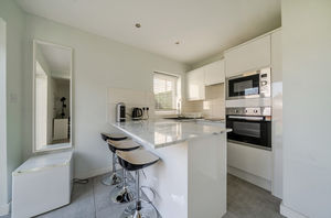 Garden studio kitchen- click for photo gallery